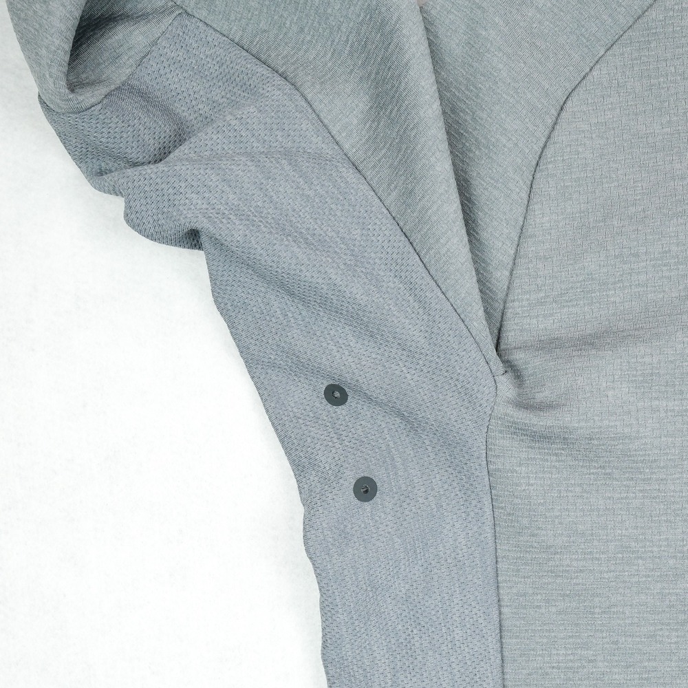 Lululemon Hoodie Mens Activewear M Gray Yoga Training Jogging - Picture 6 of 11